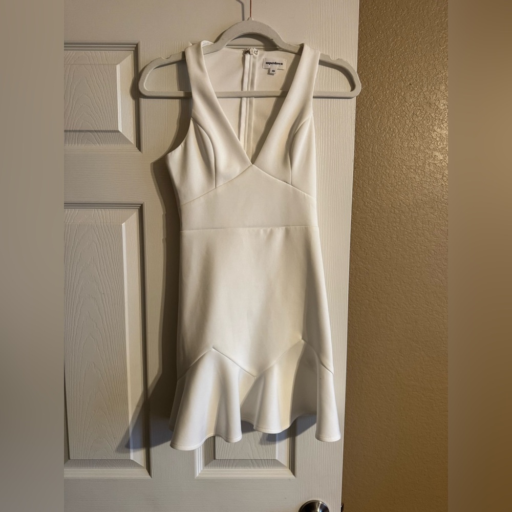 Superdown White Mini Dress